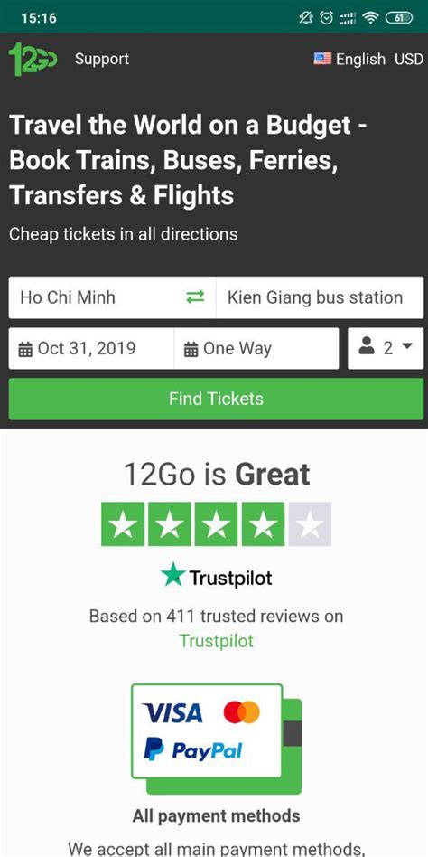 12Go Train, Bus, Ferry, Flight .